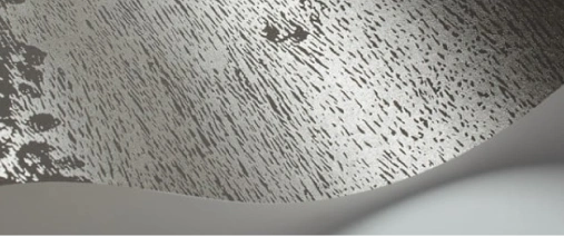 Metallic look detail wallpaper